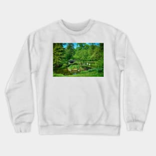 Swans On The Water Crewneck Sweatshirt